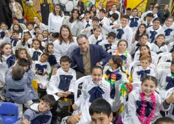 Presidente Orsi celebró 75° aniversario de la Escuela N° 113 de Nueva Palmira