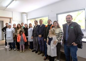 La Escuela N° 104 de Pueblo Gil inauguró las obras de remodelación de su cocina