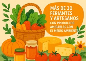 Eco Feria Departamental en el Centro Barrial de El General con más de 30 emprendedores