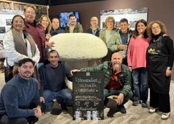 Delegación del Corredor Turístico Rural Verde en visita de campo a España