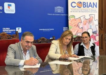 Intendencia de Colonia y COBIAN firmaron convenio para fortalecer a los ELEPEM del departamento