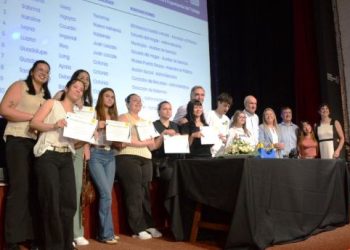 Acto de la edición 58 del Programa de Primera Experiencia de Trabajo de la Intendencia de Colonia