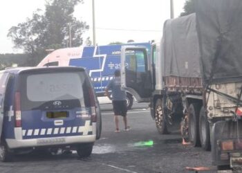 Mujer de 71 años fallece como consecuencia de un siniestro de tránsito ocurrido en Ruta 1