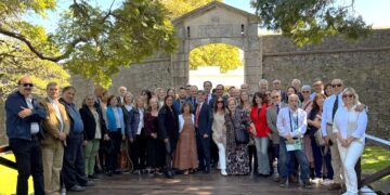 Colonia del Sacramento recibió a destacada delegación portuguesa y reafirmó lazos históricos y culturales