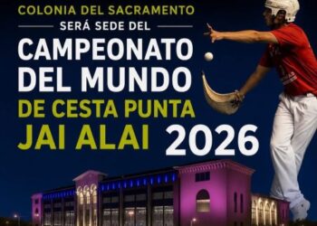 Colonia del Sacramento fue confirmada como sede del Campeonato Mundial de Cesta Punta Jai Alai 2026
