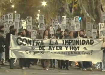 En Colonia se volvió a marchar por memoria, verdad y justicia, contra “la impunidad de ayer y hoy”