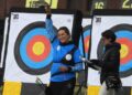 Sara Mediza aseguró una medalla de bronce en Arco Raso para Uruguay en el Grand Prix Americas de Chile