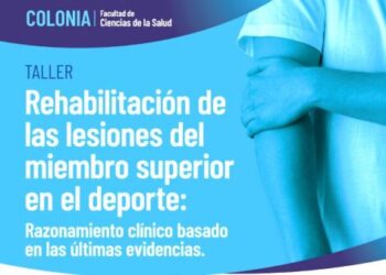 UDE Colonia realizará taller sobre rehabilitación de lesiones deportivas