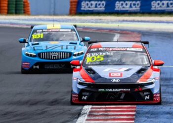 Santiago Urrutia tuvo un positivo debut con el Geely Preface TCR en Misano