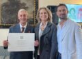 El Cónsul Honorario Jorge Sanguinetti Martin distinguido como Caballero de la Orden de la Estrella de Italia