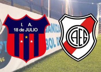 El General visita a 18 de Julio de Fray Bentos por los octavos de final de la Copa