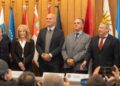 Carlos Enciso asumió la presidencia del Congreso de Intendentes y Guillermo Rodríguez presidirá la Comisión de Seguimiento del SUCIVE