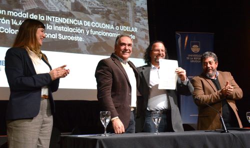 Intendencia de Colonia hizo entrega formal del predio donado a la UDELAR para la futura sede en nuestra ciudad