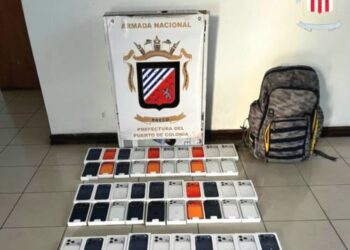 Prisión con régimen de libertad a prueba para condenado por contrabando de celulares en el Puerto de Colonia