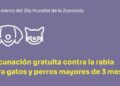 Jornada gratuita de vacunación antirrábica para gatos y perros en Colonia