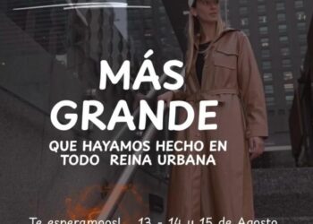 Reina Urbana prepara una gran feria con descuentos especiales del 13 al 15 de agosto