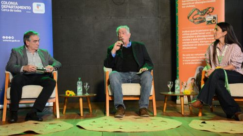 El BPS y la ONG Pictórica presentaron en Colonia el programa Collar de Girasoles