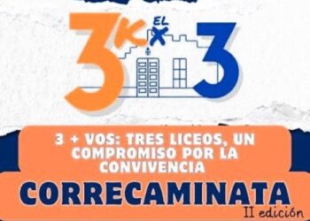 Nueva correcaminata 3K en apoyo a la construcción del Liceo 3 de Colonia
