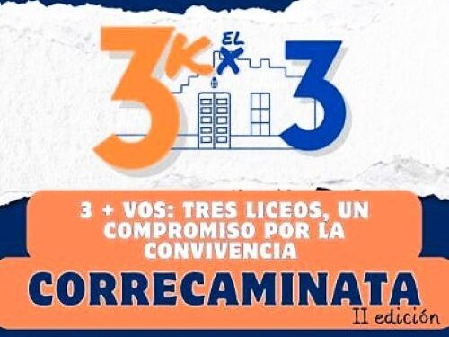 Nueva correcaminata 3K en apoyo a la construcción del Liceo 3 de Colonia