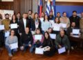 La Escuela Taller de Artes y Oficios Manuel Lobo entregó certificados de curso de conservación patrimonial