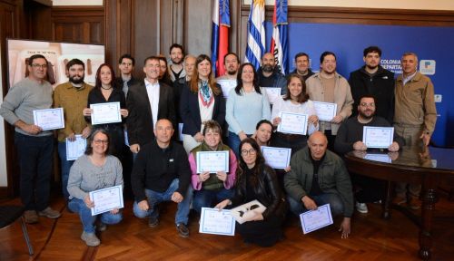 La Escuela Taller de Artes y Oficios Manuel Lobo entregó certificados de curso de conservación patrimonial