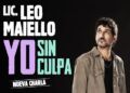 El argentino Leo Maiello llega a Colonia para hablar de la culpa, reír y reflexionar