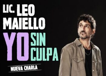 El argentino Leo Maiello llega a Colonia para hablar de la culpa, reír y reflexionar