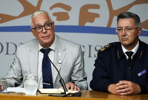 Ministro Negro informó sobre operativos contra el crimen organizado y anunció el ingreso de 1.000 nuevos policías