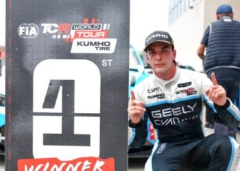 Santiago Urrutia ganó dos carreras en China y pelea el título del TCR World Tour