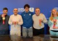 Intendente Guillermo Rodríguez recibió al remero coloniense Marcos Sarraute